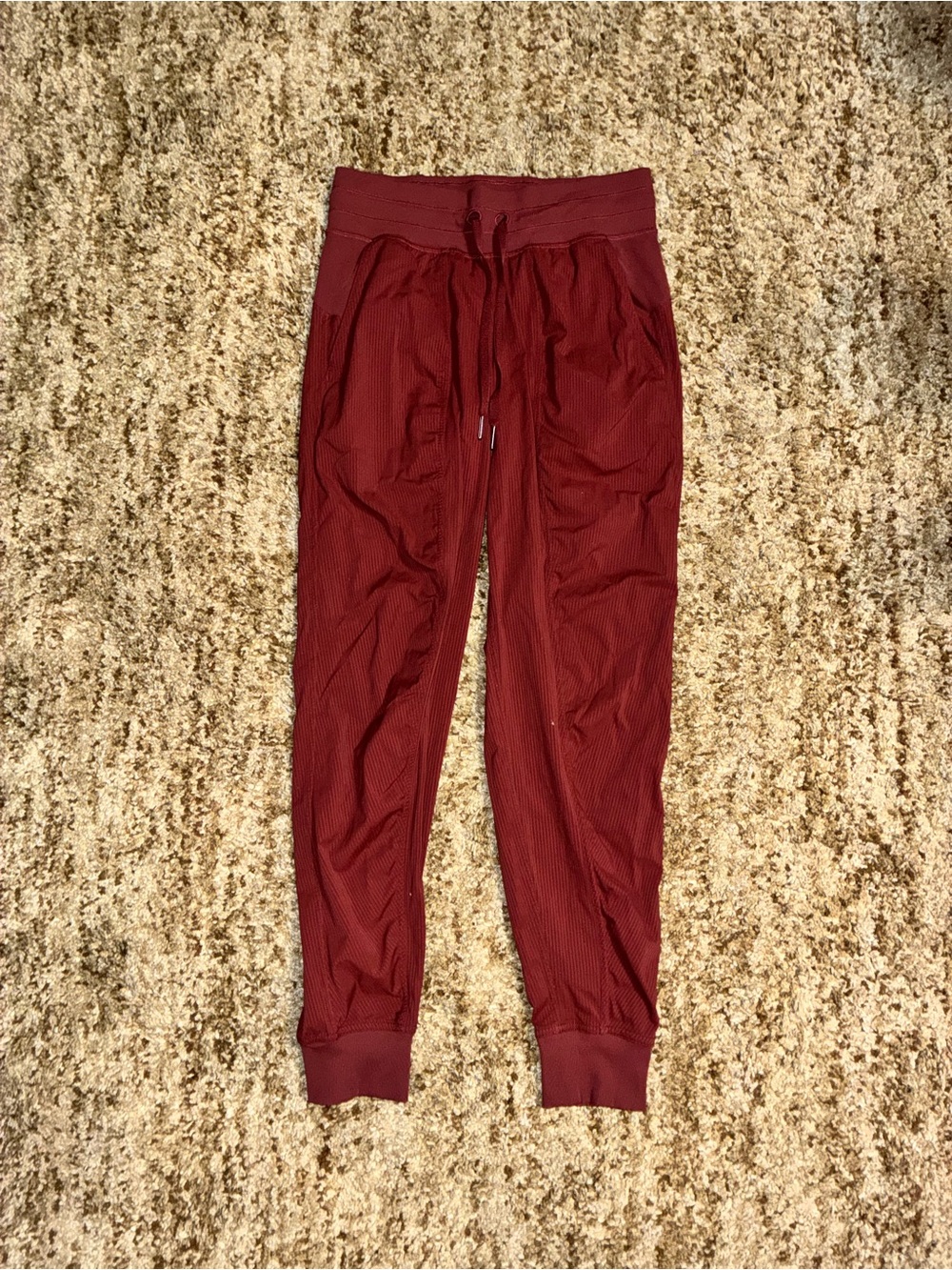 lululemon athletica Maroon Track Joggers